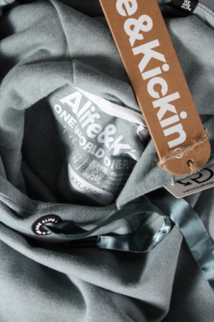 Γυναικείο φούτερ Alife And Kickin, Μέγεθος XXL, Χρώμα Μπλέ, Τιμή 25,56 €