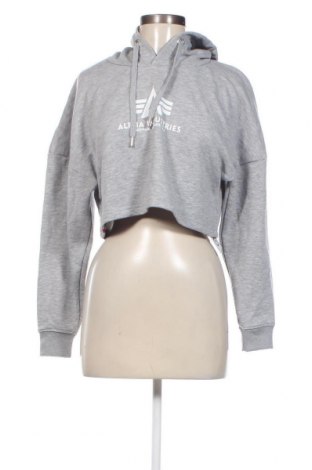 Damen Sweatshirt Alpha Industries, Größe XS, Farbe Grau, Preis 23,66 €