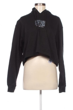Γυναικείο φούτερ Calvin Klein Jeans, Μέγεθος L, Χρώμα Μαύρο, Τιμή 39,43 €