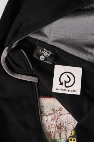 Damen Sweatshirt Clique, Größe L, Farbe Schwarz, Preis 8,27 €