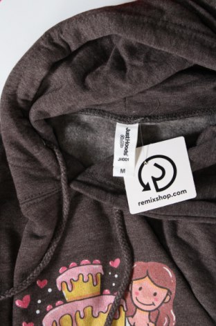 Γυναικείο φούτερ Just hoods, Μέγεθος M, Χρώμα Γκρί, Τιμή 2,69 €