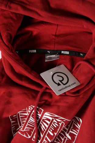 Damen Sweatshirt PUMA, Größe L, Farbe Rot, Preis 23,66 €