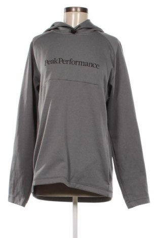 Damen Sweatshirt Peak Performance, Größe L, Farbe Grau, Preis 18,11 €