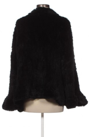 Дамско кожено палто, Размер M, Цвят Черен, Цена 165,00 лв.