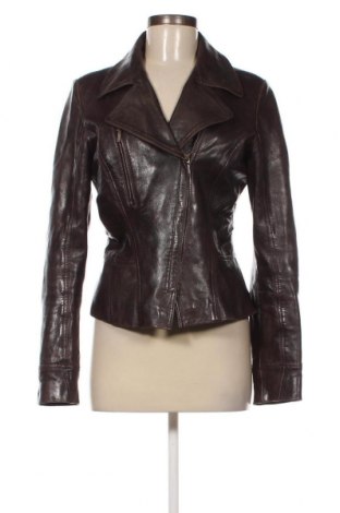 Dámska kožená bunda , Veľkosť M, Farba Hnedá, Cena  37,85 €