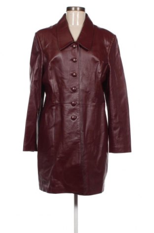 Dámská kožená bunda , Velikost L, Barva Červená, Cena  1 365,00 Kč