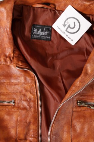Dámska kožená bunda , Veľkosť M, Farba Hnedá, Cena  17,59 €