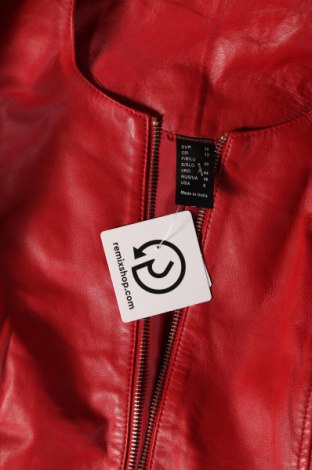 Damen Lederjacke, Größe M, Farbe Rot, Preis 63,29 €