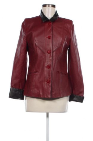 Damen Lederjacke, Größe M, Farbe Rot, Preis € 58,08