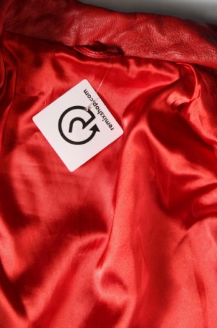 Damen Lederjacke, Größe L, Farbe Rot, Preis € 29,04
