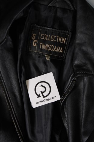 Dámská kožená bunda , Velikost S, Barva Černá, Cena  420,00 Kč