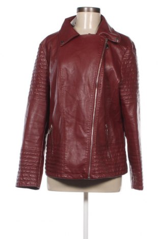 Dámska kožená bunda , Veľkosť 3XL, Farba Červená, Cena  27,78 €