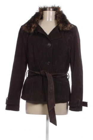 Dámska kožená bunda , Veľkosť XL, Farba Hnedá, Cena  16,50 €