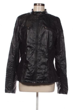 Dámska kožená bunda , Veľkosť L, Farba Čierna, Cena  17,50 €