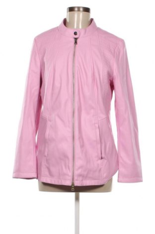 Dámská kožená bunda , Velikost L, Barva Růžová, Cena  372,00 Kč