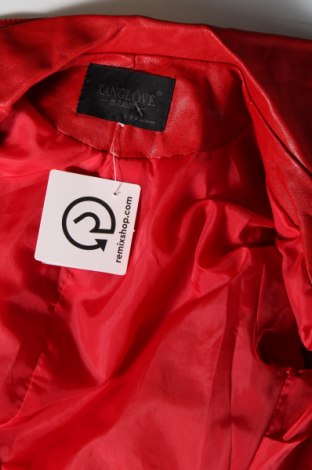 Γυναικείο δερμάτινο μπουφάν, Μέγεθος S, Χρώμα Κόκκινο, Τιμή 20,00 €