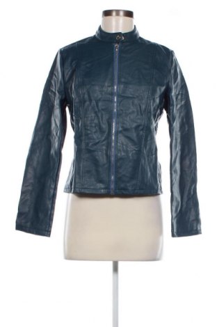 Damen Lederjacke, Größe S, Farbe Blau, Preis 25,23 €