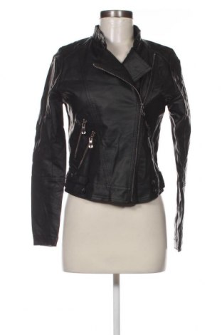 Damen Lederjacke, Größe M, Farbe Schwarz, Preis 28,30 €