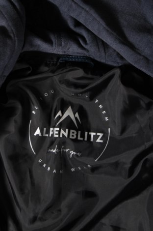 Γυναικείο δερμάτινο μπουφάν Alpenblitz, Μέγεθος M, Χρώμα Μπλέ, Τιμή 99,59 €