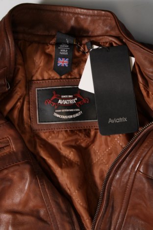 Dámska kožená bunda  Aviatrix International, Veľkosť XXL, Farba Hnedá, Cena  139,42 €