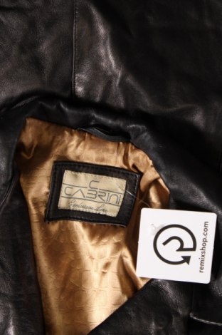 Γυναικείο δερμάτινο μπουφάν Cabrini, Μέγεθος S, Χρώμα Μαύρο, Τιμή 42,27 €