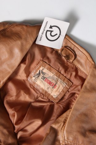 Dámska kožená bunda  Designer S, Veľkosť XL, Farba Hnedá, Cena  17,50 €