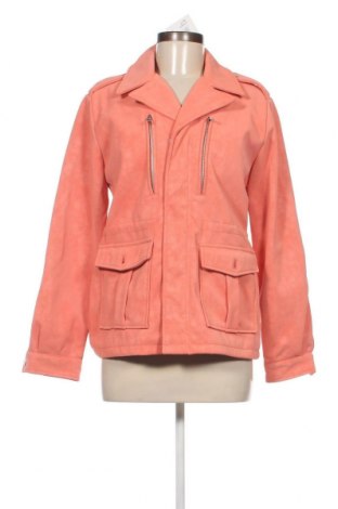 Dámska kožená bunda  Desigual, Veľkosť M, Farba Ružová, Cena  31,54 €