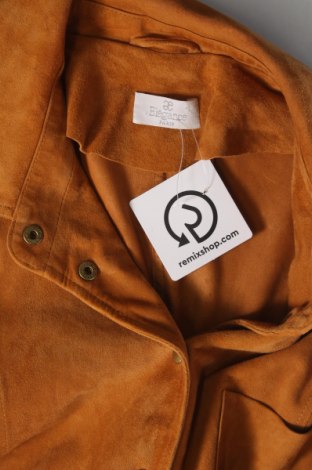 Damen Lederjacke Elegance, Größe L, Farbe Orange, Preis 54,35 €