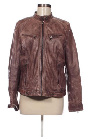 Dámska kožená bunda  Esprit, Veľkosť M, Farba Popolavo ružová, Cena  28,92 €