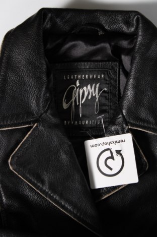 Damen Lederjacke Gipsy By Mauritius, Größe S, Farbe Schwarz, Preis 95,23 €