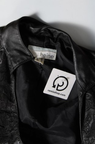 Dámska kožená bunda  Heine, Veľkosť M, Farba Čierna, Cena  16,77 €