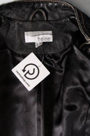 Dámska kožená bunda  Heine, Veľkosť S, Farba Čierna, Cena  57,84 €