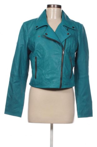 Damen Lederjacke IKKS, Größe L, Farbe Blau, Preis 124,23 €