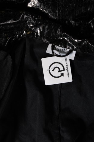 Γυναικείο δερμάτινο μπουφάν Identic, Μέγεθος XL, Χρώμα Μαύρο, Τιμή 24,55 €