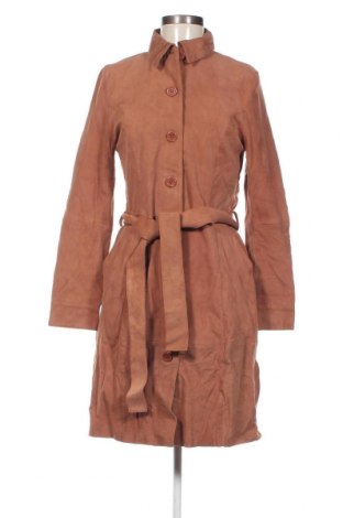 Dámská kožená bunda  Isaco & Kawa, Velikost M, Barva Béžová, Cena  1 818,00 Kč