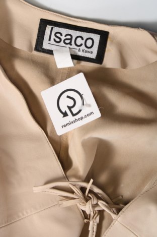 Dámská kožená bunda  Isaco & Kawa, Velikost S, Barva Béžová, Cena  2 262,00 Kč
