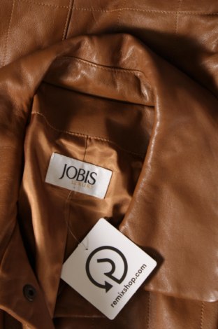 Γυναικείο δερμάτινο μπουφάν Jobis, Μέγεθος XL, Χρώμα Καφέ, Τιμή 41,04 €