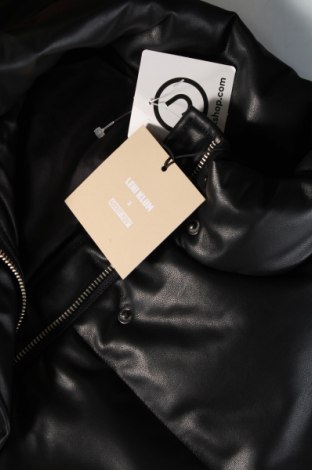 Γυναικείο δερμάτινο μπουφάν LENI KLUM x ABOUT YOU, Μέγεθος M, Χρώμα Μαύρο, Τιμή 26,72 €