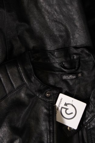 Γυναικείο δερμάτινο μπουφάν Laura Torelli, Μέγεθος M, Χρώμα Μαύρο, Τιμή 18,79 €