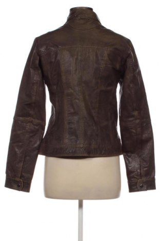 Dámska kožená bunda  Manguun, Veľkosť M, Farba Hnedá, Cena  16,99 €