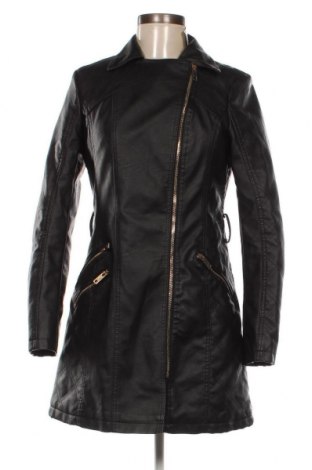 Γυναικείο δερμάτινο μπουφάν Metrofive, Μέγεθος S, Χρώμα Μαύρο, Τιμή 30,93 €
