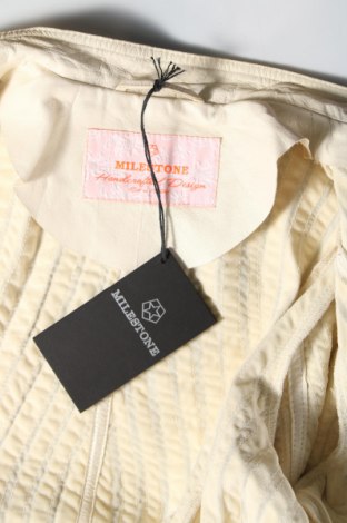 Γυναικείο δερμάτινο μπουφάν Milestone, Μέγεθος M, Χρώμα Εκρού, Τιμή 253,95 €