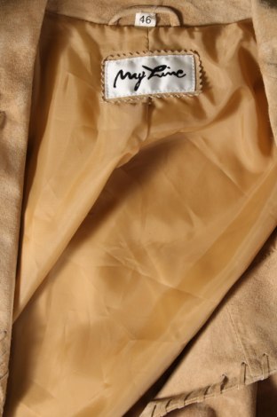 Dámská kožená bunda  My Line, Velikost XL, Barva Krémová, Cena  427,00 Kč