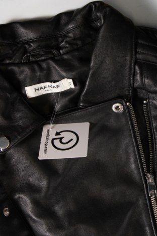 Dámská kožená bunda  Naf Naf, Velikost XL, Barva Černá, Cena  3 681,00 Kč