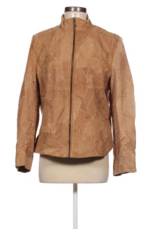 Dámska kožená bunda  One Two, Veľkosť M, Farba Béžová, Cena  46,85 €