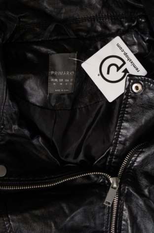 Γυναικείο δερμάτινο μπουφάν Primark, Μέγεθος XXL, Χρώμα Μαύρο, Τιμή 29,40 €
