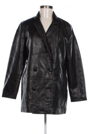 Γυναικείο δερμάτινο μπουφάν Primark, Μέγεθος M, Χρώμα Μαύρο, Τιμή 18,79 €