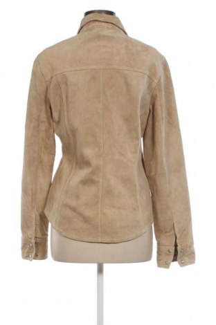 Dámska kožená bunda  SAKI, Veľkosť M, Farba Béžová, Cena  25,52 €