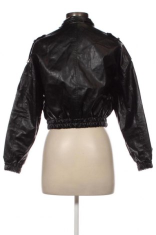 Dámska kožená bunda  SHEIN, Veľkosť S, Farba Čierna, Cena  27,78 €