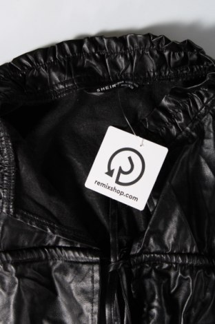 Dámska kožená bunda  SHEIN, Veľkosť M, Farba Čierna, Cena  22,50 €